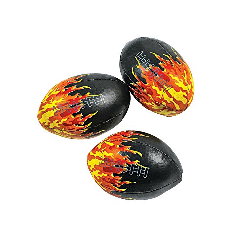 

Foam Flame Footballs (1 dozen) - Bulk [Toy]