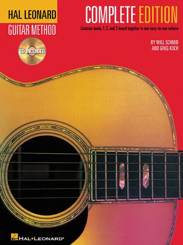 Hal Leonard Guitar Method, Complete Edition: Books &amp; CD's 1, 2 and 3 by Will Schmid 
			
			
		
		
		
       	 
       		
       			,