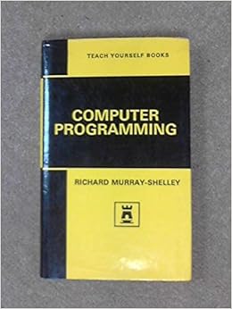 Computer Programming Teach Yourself Books: Richard Murray-shelley ...