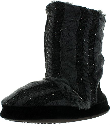 Muk Luks Womens Jenna Sprinkled Scrunch Boot