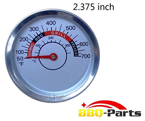 Hongso 2.375 inch TG012 Heat Indicator Replacement for Select Gas Grill Models by Charbroil, Kenmore and Others