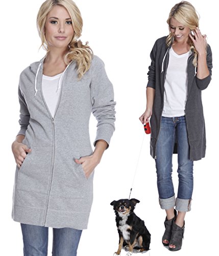 Cottonhood Zip Dress Hoodie Junior Fit