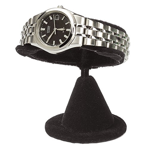 Algopix Similar Product 19 - SSWBasics Horizontal Black Velvet Watch