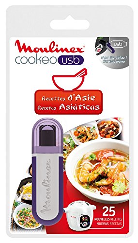 Moulinex XA600311 Cookeo asiática recetas USB Flash Drive