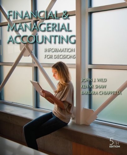 Financial and Managerial Accounting with Connect Plus by John Wild