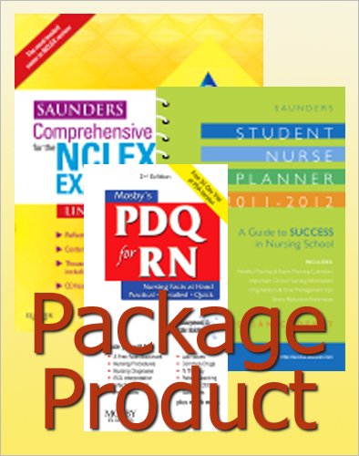 Saunders Comprehensive Review for the NCLEX-RN Examination, deWit: Saunders Student Nurse Planner, 2011-2012, 7e & FREE Mosby: Mosby's PDQ for RN, 2e - Saunders Student Success Package, 5e -  Linda Anne Silvestri PhD  RN