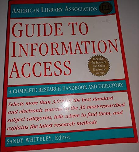 ALA Guide to Information Access by American Library Association