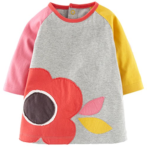 Fiream Girls Crewneck Long Sleeve Dress