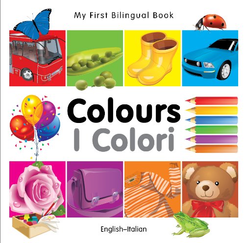 My First Bilingual Book-Colours by Milet Publishing