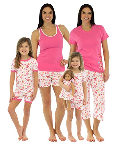 SleepytimePjs Pink Floral Mommy & Me Matching Pajamas