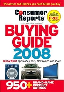 Buying Guide 2008 (Consumer Reports Buying Guide) by The Editors of Consumer Reports