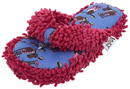 Lazy One Don't Do Morning Moose Thong Slippers for Womens