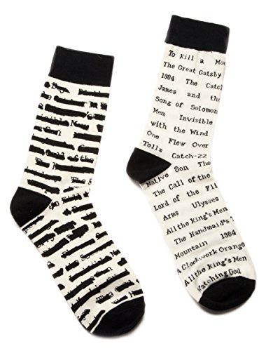Out of Print Unisex Banned Books Socks