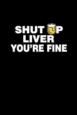Shut up Liver You're fine: 110 Game Sheets - 660 Tic-Tac-Toe Blank Games | Soft Cover Book for Kids for Traveling & Summer Vacations | Mini Game | ... x 22.86 cm | Single Player | Funny Great Gift