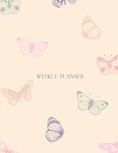 Butterfly Weekly Gratitude Planner by Terri Lam