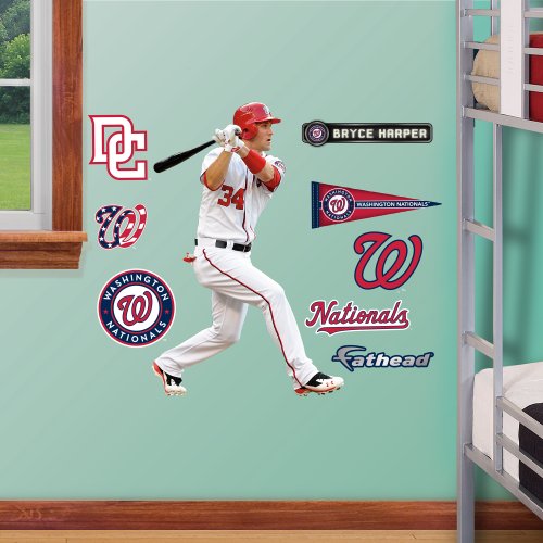MLB Washington Nationals Bryce Harper Junior Wall Graphics