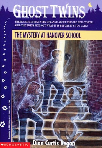 THE MYSTERY AT HANOVER SCHOOL (GHOST TWINS NO. 7) By Dian Curtis Regan EXCELLENT