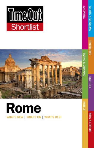 Time Out Shortlist Rome by Editors of Time Out