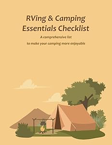 RVing & Camping Essentials Checklist: A comprehensive list to make your camping more enjoyable. Checklist of the essentials for 20 RVing & Camping ... camping cover, 130 Sheets, 8.5 x 11 inches) by JMST RV-Camping Publishing