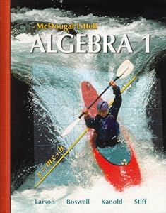 McDougal Littell Algebra 1 by MCDOUGAL LITTEL