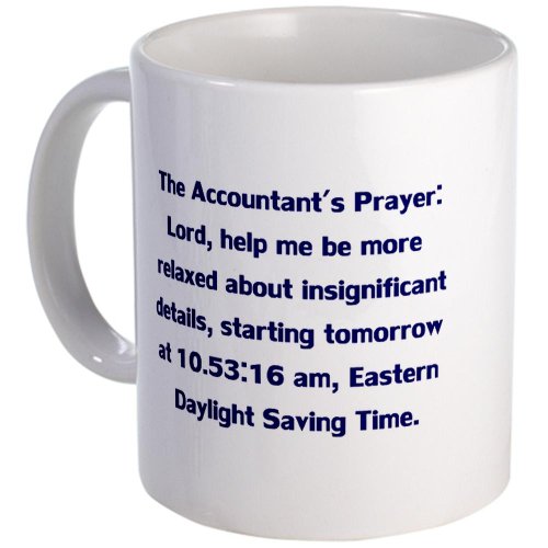 CafePress Accountant's Prayer Mug - Standard Multi-color