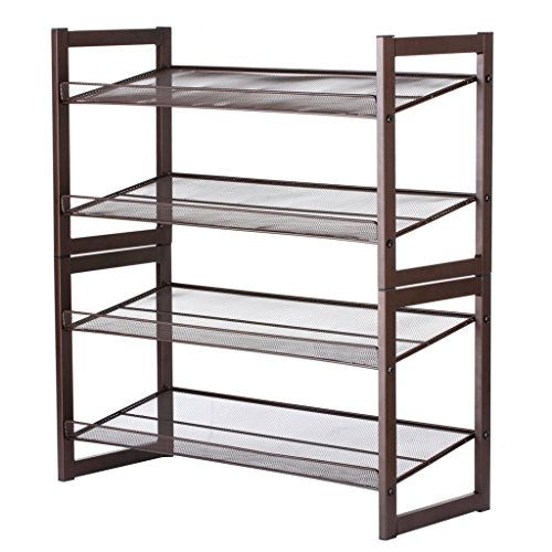 Algopix Similar Product 14 - Rackaphile 4Tier Metal Mesh Utility