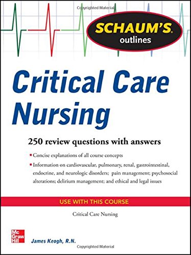 Schaum's Outline of Critical Care Nursing: 250 Review Questions by Jim Keogh