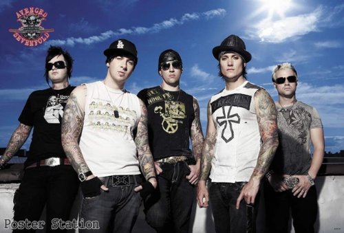 Avenged Sevenfold Rock Metal Punk Music Poster - Rare New - Image Print Photo