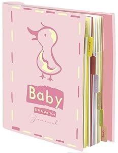 Baby Journal - Pink: Birth to One Year