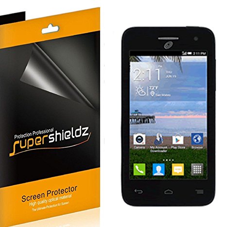 [6-Pack] SUPERSHIELDZ- High Definition Clear Screen Protector For Alcatel One Touch Pop Star LTE (Straight Talk) + Lifetime Replacements Warranty - Retail Packaging