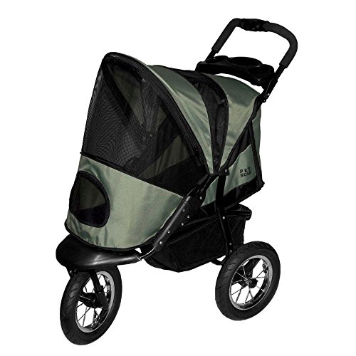 

30 in. x 13 in. x 22 in. Jogger Pet Stroller