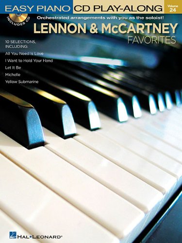 Lennon and McCartney Favorites: Easy Piano CD Play-Along Volume 24 by Paul McCartney