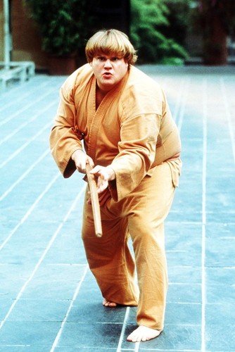 

Chris Farley Beverly Hills Ninja Classic Full Length Portrait 24x36 Poster