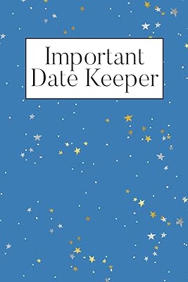 Important Date Keeper: Little Stars