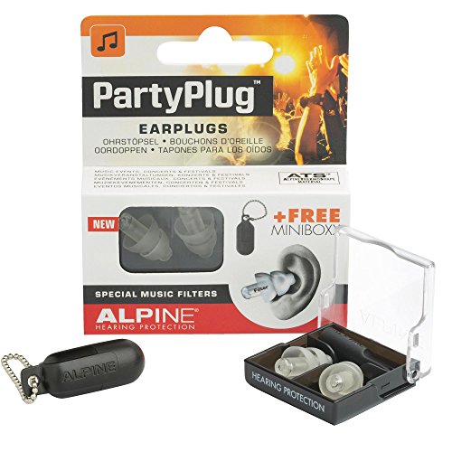 Alpine AMS-PARTYPLUG-CLR - Tapones para los oídos, transparente