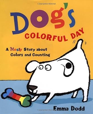 
Dog's Colorful Day:A Messy Story About Colors and Counting 