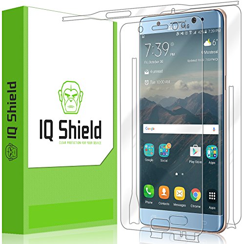 Galaxy Note 7 Screen Protector, IQ Shield® LiQuidSkin Full Body Skin + Full Coverage Screen Protector for Samsung Galaxy Note 7 HD Clear Anti-Bubble Film - with Lifetime Warranty