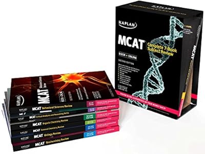 Kaplan MCAT Complete 7-Book Subject Review: Book + Online