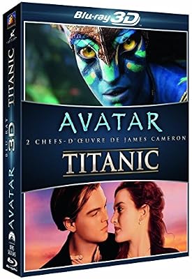 Générique Coffret Blu-ray 3D : Avatar + Titanic