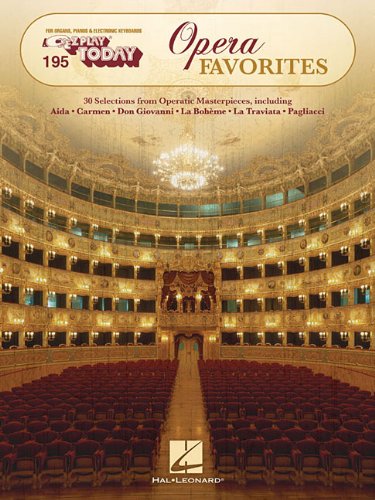 Opera Favorites: E-Z Play Today Volume 195 by Hal Leonard Corp.
