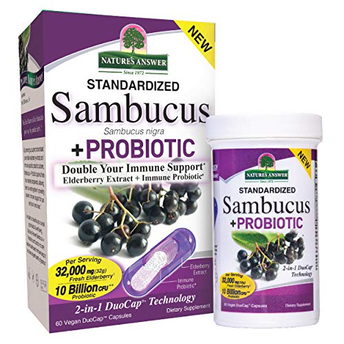 Algopix Similar Product 14 - Natures Answer Sambucus  Probiotic 