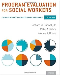 Program Evaluation for Social Workers: Foundations of Evidence-Based Programs by Richard M. Grinnell Jr