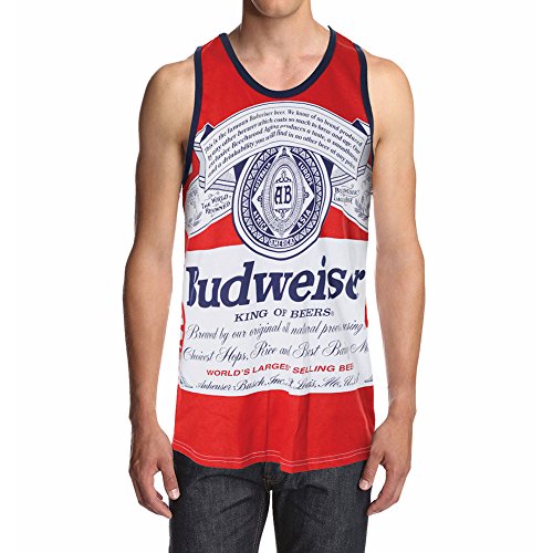 Budweiser Men's Retro Label Tank Top