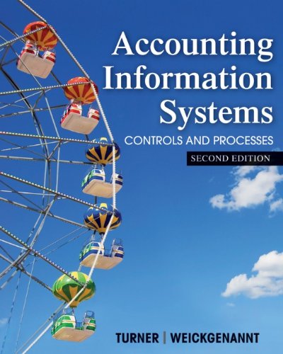 Accounting Information Systems: The Processes and Controls by Leslie Turner