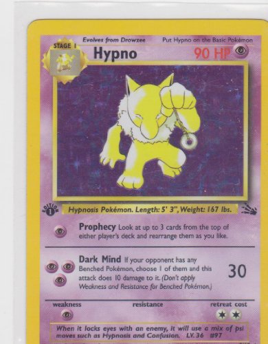 Algopix Similar Product 13 - Pokemon  Fossil 1st Edition  Holofoil
