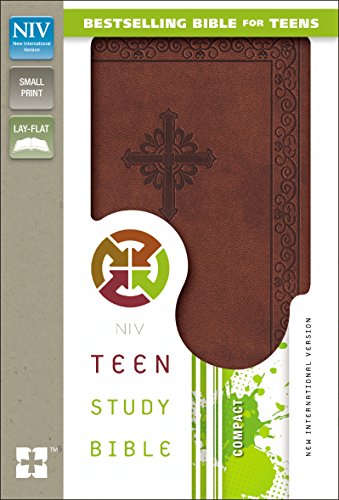 NIV, Teen Study Bible, Compact, Imitation Leather, Brown