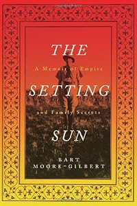 The setting sun