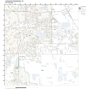 Amazon com ZIP Code Wall Map - 51d9FWBAA5L. SY300 QL70 