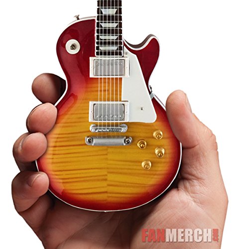 Jimmy Page Sunburst Led Zeppelin Mini Guitar Replica Model