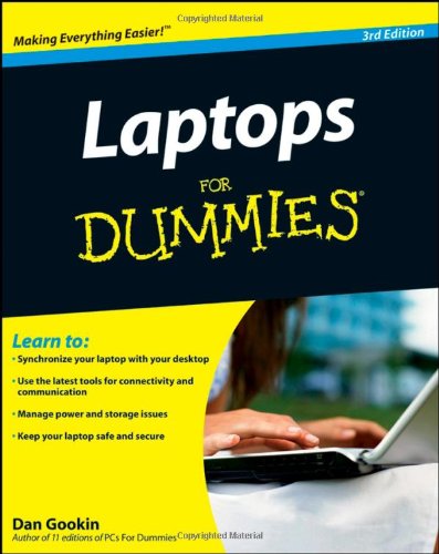 Laptops For Dummies by Dan Gookin